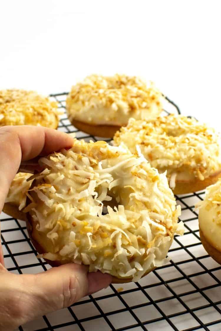 Baked Toasted Coconut Donuts Must Love Home