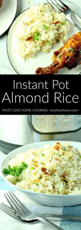 Instant Dutch Oven – Almond Rice Pilaf – Instant Pot Recipes