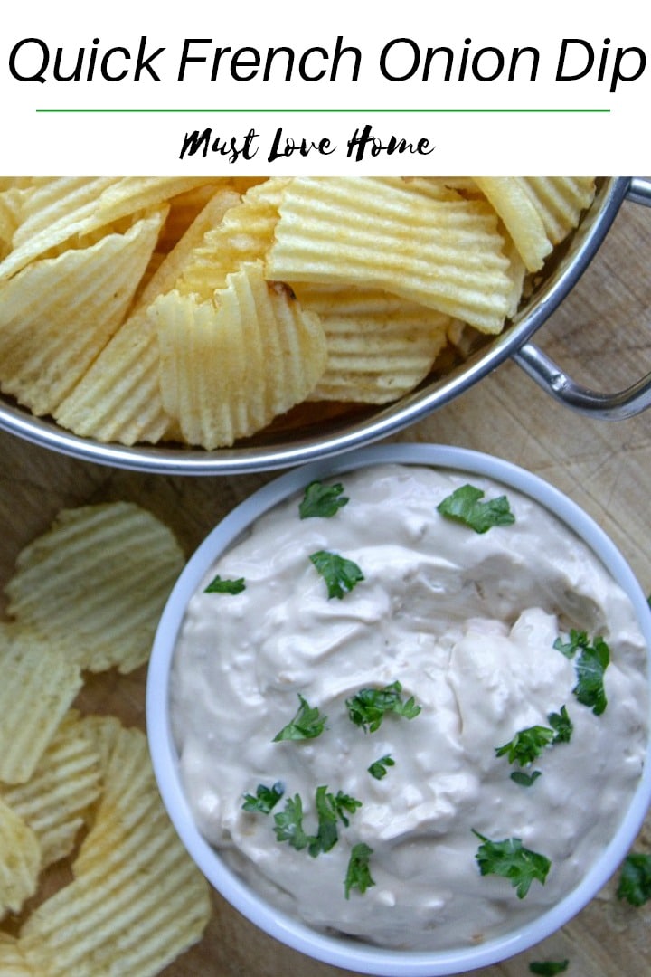 Easy Chip Dip Recipe For Potato Chips (3 Ingredients