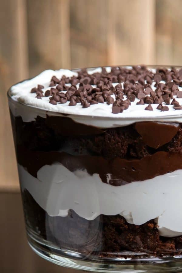 Easy Chocolate Brownie Trifle Dessert – Must Love Home