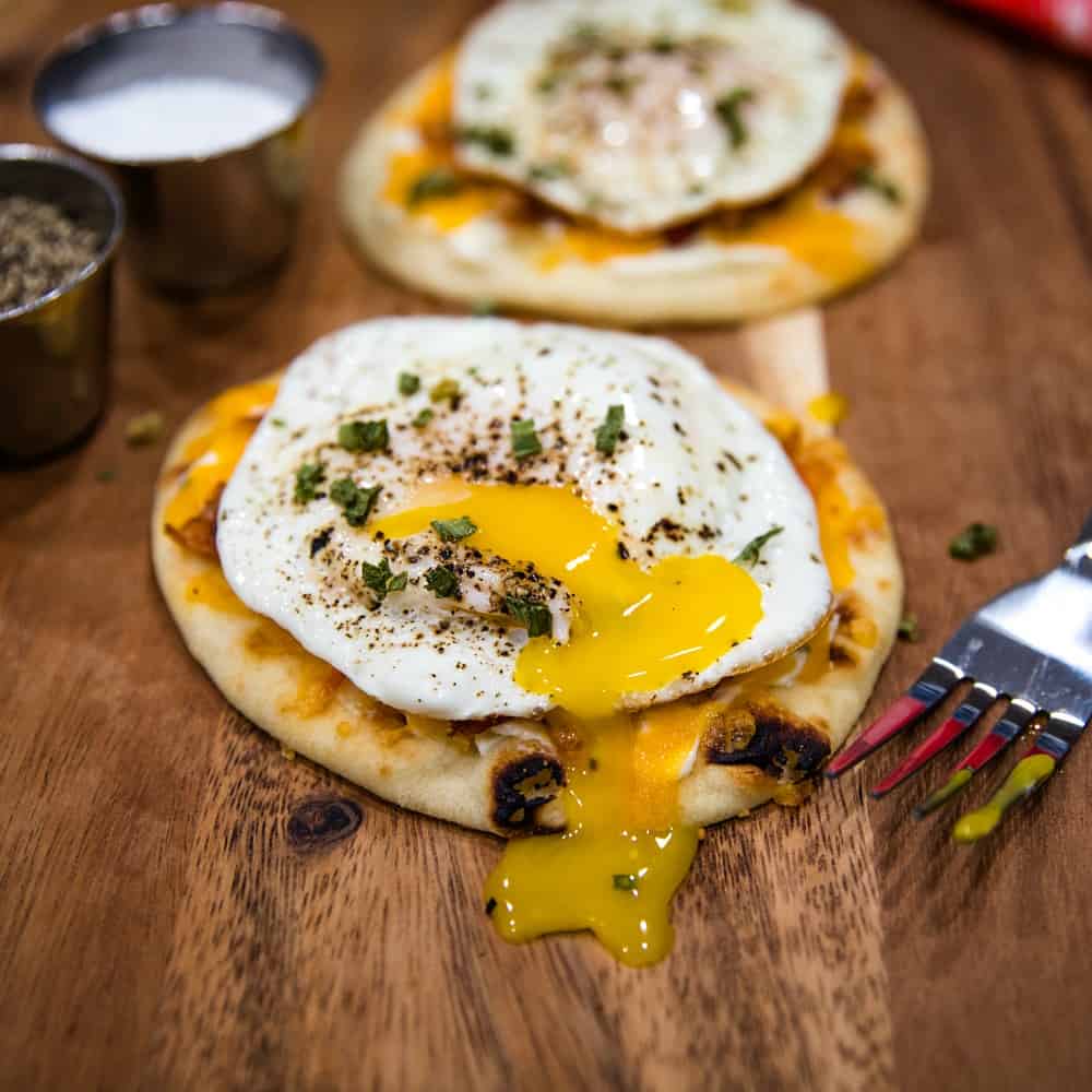 Naan Bread Breakfast Pizza Recipe – Must Love Home