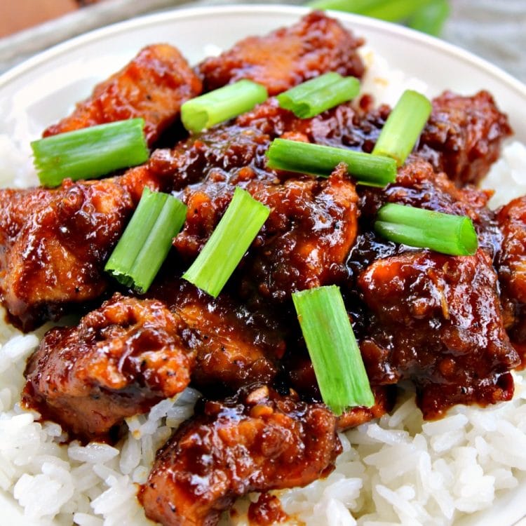 Slow Cooker General Tso's Chicken – Must Love Home