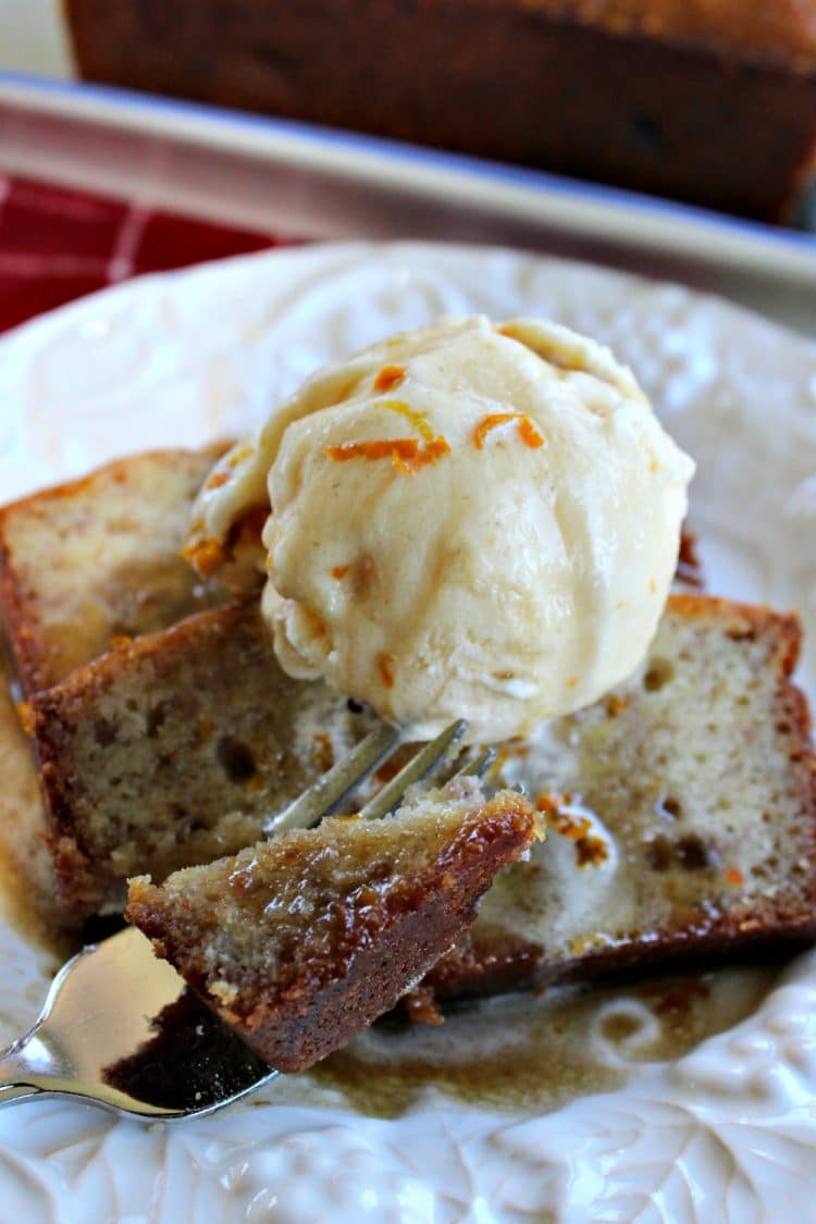 Banana Foster Bread With Rum Sauce – Must Love Home