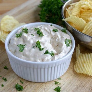 Quick French Onion Dip – Must Love Home