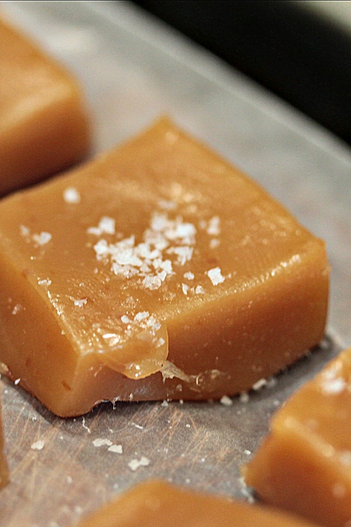 Easy Salted Chewy Caramels Recipe – Must Love Home