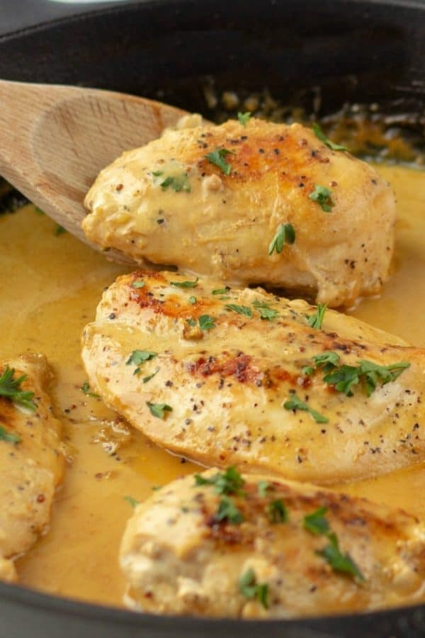 Creamy French Mustard Chicken Recipe – Must Love Home