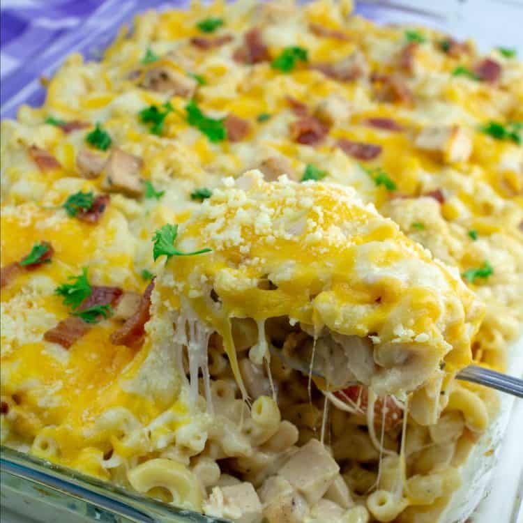 Chicken Bacon Ranch Mac and Cheese – Must Love Home