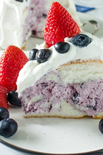 Easy Celebration Stuffed Angel Food Cake – Must Love Home