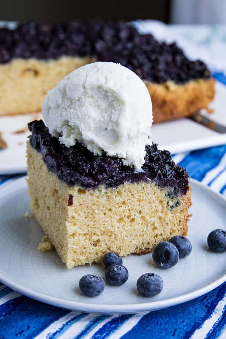 Easy Blueberry Upside Down Cake – Must Love Home