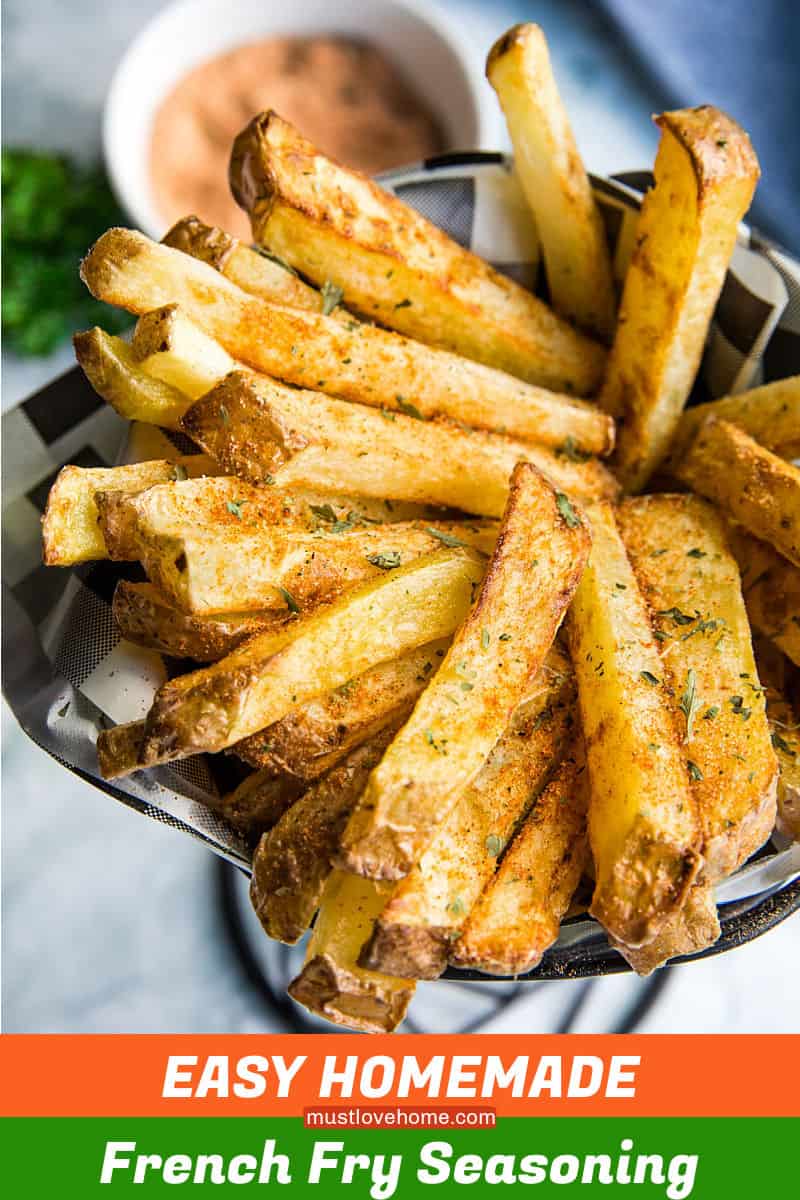 BEST EVER French Fry Seasoning - The Cozy Cook