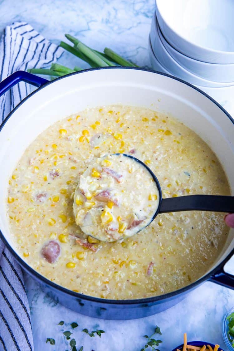 Homemade Corn Chowder Recipe Soup Must Love Home