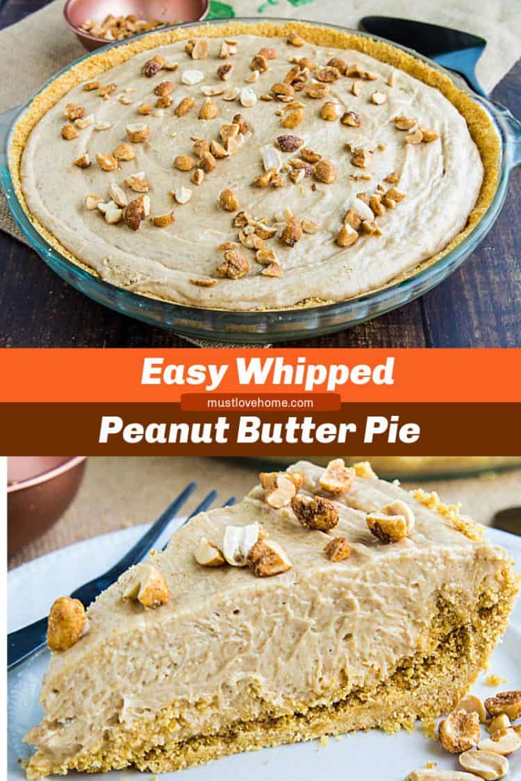 Easy Peanut Butter Pie Recipe – Must Love Home