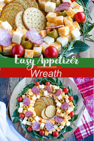 Easy Appetizer Wreath – Must Love Home