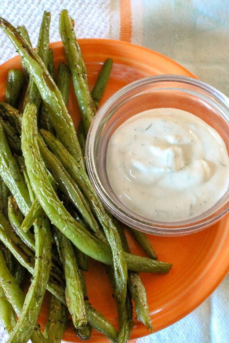 Zesty Green Bean Dippers Must Love Home